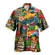 thumbnail image 1 of Camisas Para Hombre Camisa de manga corta con estampado digital 3d de ocio de tendencia de moda de playa de turismo de vacaciones de verano para hombres (Light Blue, L), 1 of 4