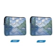 thumbnail image 7 of FORMRS 15-15.6 inch Laptop Sleeve Case Soft Carrying Quilted Computer Bag Cover, Blue Sky and River, 7 of 7