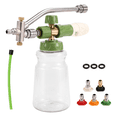 thumbnail image 2 of Pressure Washer Foam Dual Connector Accessories, Power Washer Nozzles, 1/4 Inch Soap Quick Connect Dual Heads Attachment, 2 of 9
