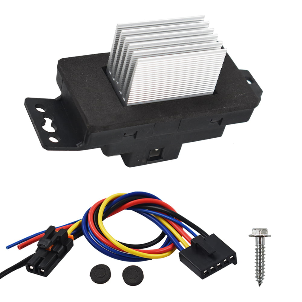 Heater Blower Motor Resistor w/Plug Harness for Chevrolet Impala Monte Carlo Buick Allure Lacrosse 8210951 