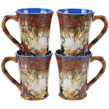 Tracy Porter Imperial Bengal 18 oz. Coffee Mug (Set of 4) - Walmart.com Tracy Porter Imperial Bengal 18 oz. Coffee Mug (Set of 4) - Walmart.com