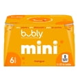 thumbnail image 1 of Bubly Mango Sparkling Water 6 x 222 mL, Mini Cans, 1 of 5