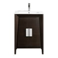 thumbnail image 2 of Fine Fixtures Imperial Collection 24" Bathroom Vanity Cabinet Set, Ebony wave, 2 of 7