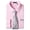04-Pink & Floral, variant on Black Dress Shirt for Men Long Sleeve with Matching Tie and Handkerchief Set Button Down
