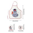 thumbnail image 2 of YHAIOGS Customized Aprons for Men Christmas Idea: Festive Kitchen Cute Apron Heat Set, 2 of 5