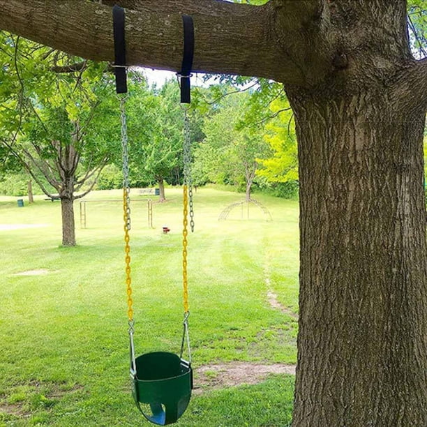 Herwey Tree Swing Straps,2pcs Durable Outdoor Tree Swing Straps Hammock Hanging Kit With Steel Buckles, Swing Hanging Kit
