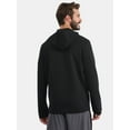 thumbnail image 3 of Athletic Works Men's and Big Men's Fusion Knit Zip Jacket, Sizes S-3XL, 3 of 5