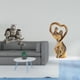 thumbnail image 2 of Figura De Pareja De Búhos Moderna, Escultura De Mesa, Adorno Para Sala De Estar, Oficina, Armario, Mesita De Noche, Regalo De Aniversario, Recuerdos Familiares., 2 of 8