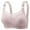 Gray, variant on Wireless Push-Up Bra for Women, Solid Color, Breathable, No-Slip Straps, Comfort Underwire Alternative, for Everyday Wear and Lounge