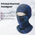 thumbnail image 2 of vnanda Fine Hemming Tailoring Cycling Face Guard Outdoor Cycling Full Face Headgear Windproof Coldproof Moisture-wicking Breathable Winter for Men for Face, 2 of 8