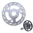 thumbnail image 2 of Disc Brake rotor 180/203MM 6 Hole for ebike Scooter e-Bike 3MM thickened, 2 of 8