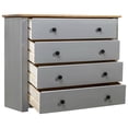 thumbnail image 2 of vidaXL Sideboard Storage Cabinet Drawer for Bedroom Side Cabinet Panama Range, 2 of 5