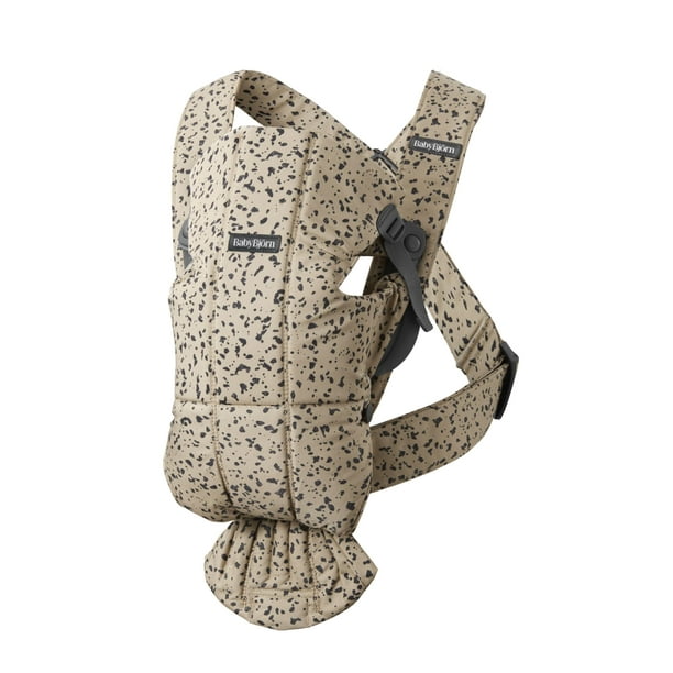 Portabebés BabyBjörn Mini beige gris oscuro ergonómico para recién nacido