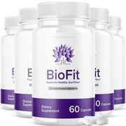 BioFit Probiotic 60 Capsules Supplement - Official Formula - BioFit Probiotic, BioFit Pills, Extra Strength with Vitamin C, Zinc, Chromium, Turmeric Root Powder, Cinnamon Powder Bark Reviews (5 Pack)