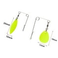 thumbnail image 4 of Señuelos de pesca shamjiam 5x con lentejuelas giratorias de 360 grados ligeros, 4 of 8