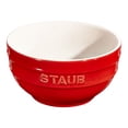 thumbnail image 1 of STAUB Ceramique 14 cm Ceramic Round Bowl, Cherry, 1 of 5