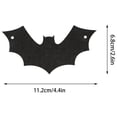 thumbnail image 3 of Halloween Bat Garland Banner, 55inch Black Bat Hanging Decoration for Indoor Outdoor Party, Fireplace, Wall, Door, Window, Home Decor, 3 of 4