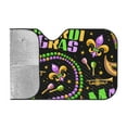 thumbnail image 2 of Bingfone Mardi Gras3 Car Windshield Sunshade,Sun Foldable Sun Shield Sun Visor for Car - Small, 2 of 9