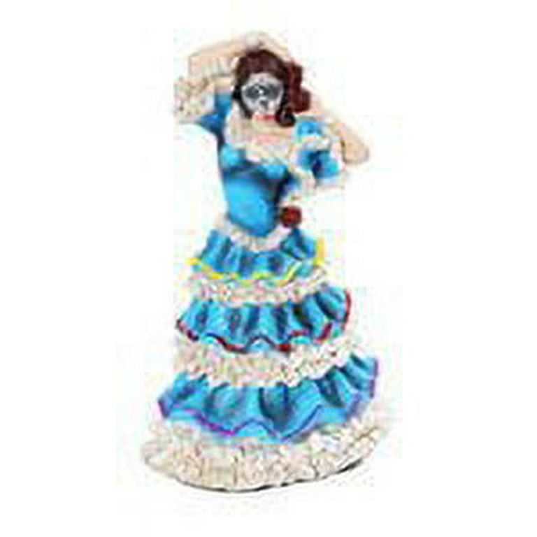 50'S Skeleton Couple Dancing In Love Firgurine