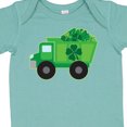 thumbnail image 4 of Inktastic St Patricks Day Irish Clover Dump Truck Childs Boys Baby Bodysuit, 4 of 5