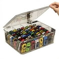 thumbnail image 3 of QualitChoice Display Case Multiple Intervals Are Convenient For Classification And Storage Clamshells Dustproof And Ashproof 12 grids, 3 of 6