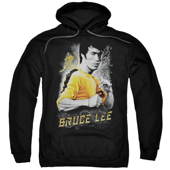 Bruce Lee - Yellow Dragon - Pull-Over Hoodie - Medium