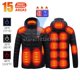 thumbnail image 3 of Chaqueta térmica de invierno para hombre y mujer, chaqueta con calefacción eléctrica por USB, abrigo cálido para caza, acampada, senderismo, esquí, 3 of 5