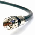 thumbnail image 3 of OPAL- 35Ft Black Coaxial Rg6 Cable Tv Vcr Dvr Internet F Connector Indoor Outdoor Coax, 3 of 3