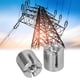 thumbnail image 1 of Abrazaderas para cables cruzados, 10 paquetes de abrazaderas para cables cruzados, enrejado de cables de acero inoxidable, abrazaderas para cables cruzados ultra sensibles, 1 of 8