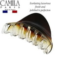 thumbnail image 3 of Camila Paris CP2379 French Hair Clip for Women for Thick Hair for Long Curly Wavy Hair, Girls Hair Claw Clips Jaw Styling Hair Accessories for Women, Strong Hold No Slip Grip, Made in France, 3 of 4