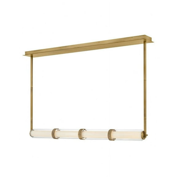Fredrick Ramond Lighting - Cy - 40W LED Large Linear Chandelier In Modern
