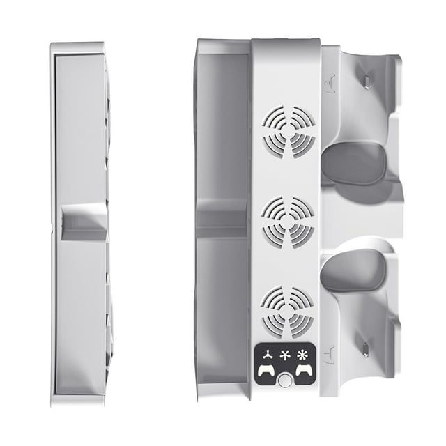 Soporte Horizontal Y Estación Enfriamiento para Slim/PS5 Pro DISC/Edición Digital