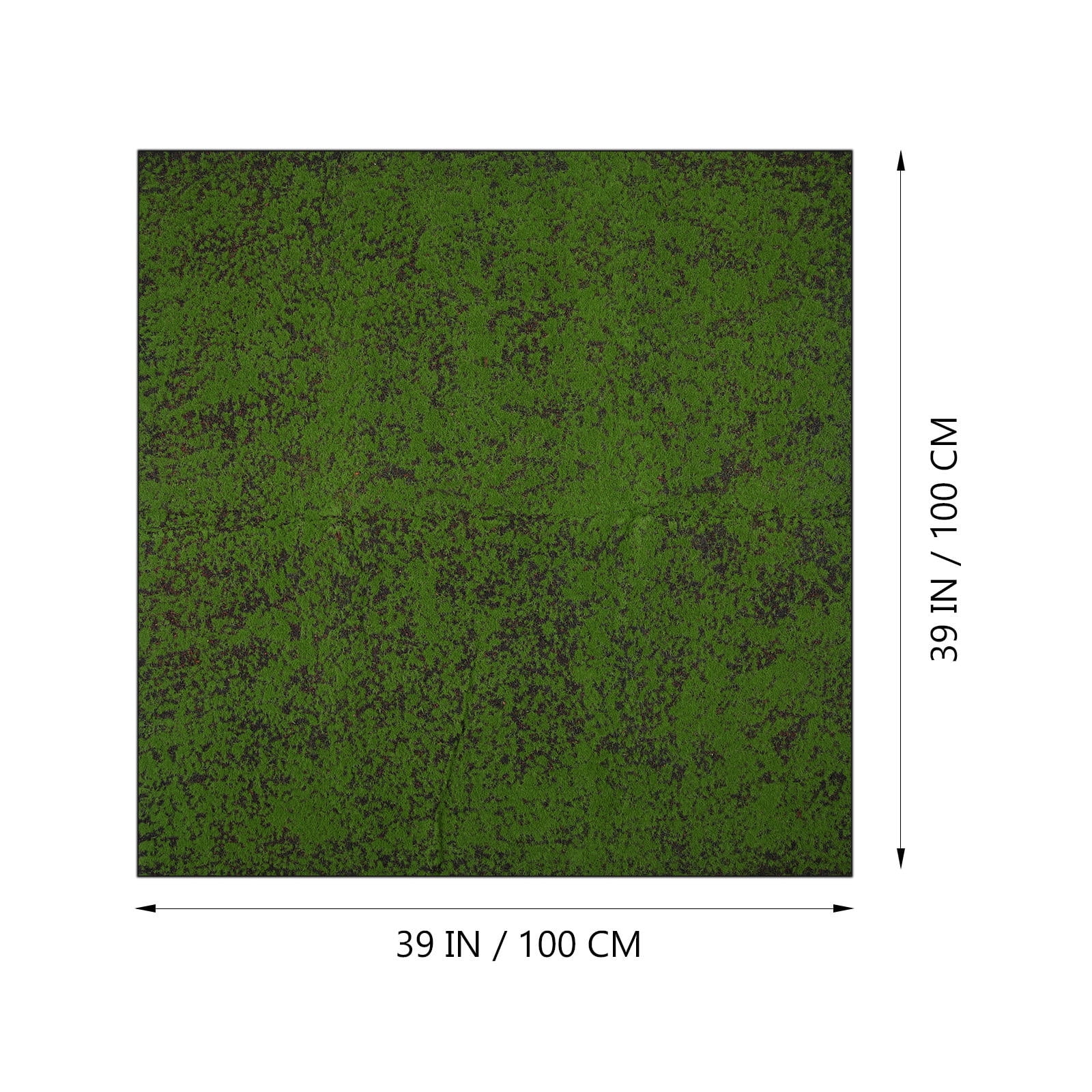 RENACLIPY Soft Artificial Turf Green Moss Mat, Faux Grass Rug for Home, Patio, Garden Decoration and Landscaping