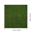thumbnail image 2 of Mobutofu Green Artificial Moss Turf Rug Soft Faux Grass Mat for Natural Home and Office Decoration, 2 of 6