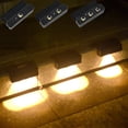 thumbnail image 1 of ¡Precios Reducidos!, Luces solares de pared para exteriores, iluminación para jardines, luces solares para cercas, luces ambientales para patios domésticos, luces para escalones Akmoler, 1 of 9