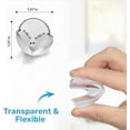thumbnail image 6 of Baby Proof Me Edge and Corner Protectors, Silicone Corner Guards for Baby Proofing, Clear, 12 Pack, 6 of 7