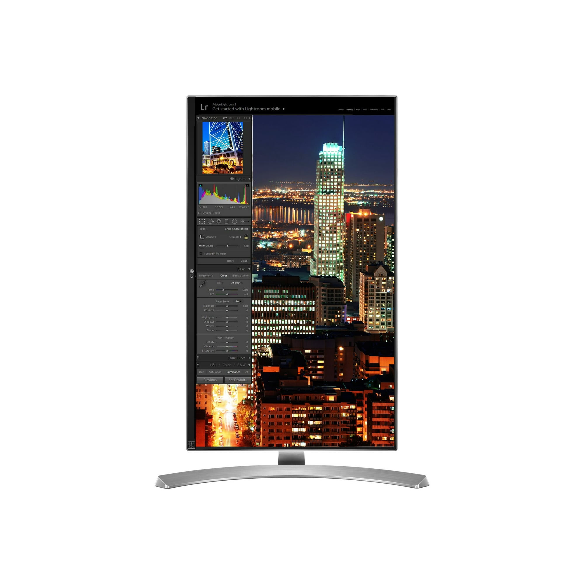 LG 27UD88-W - LED monitor - 27