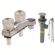 thumbnail image 1 of Lavabo Faucet Home Plus de plástico cromado con 2 manijas, 1 of 1