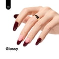 thumbnail image 3 of Esmalte de uñas en gel Beetles Winter Merlot Wine, 15 ml, 3 of 7