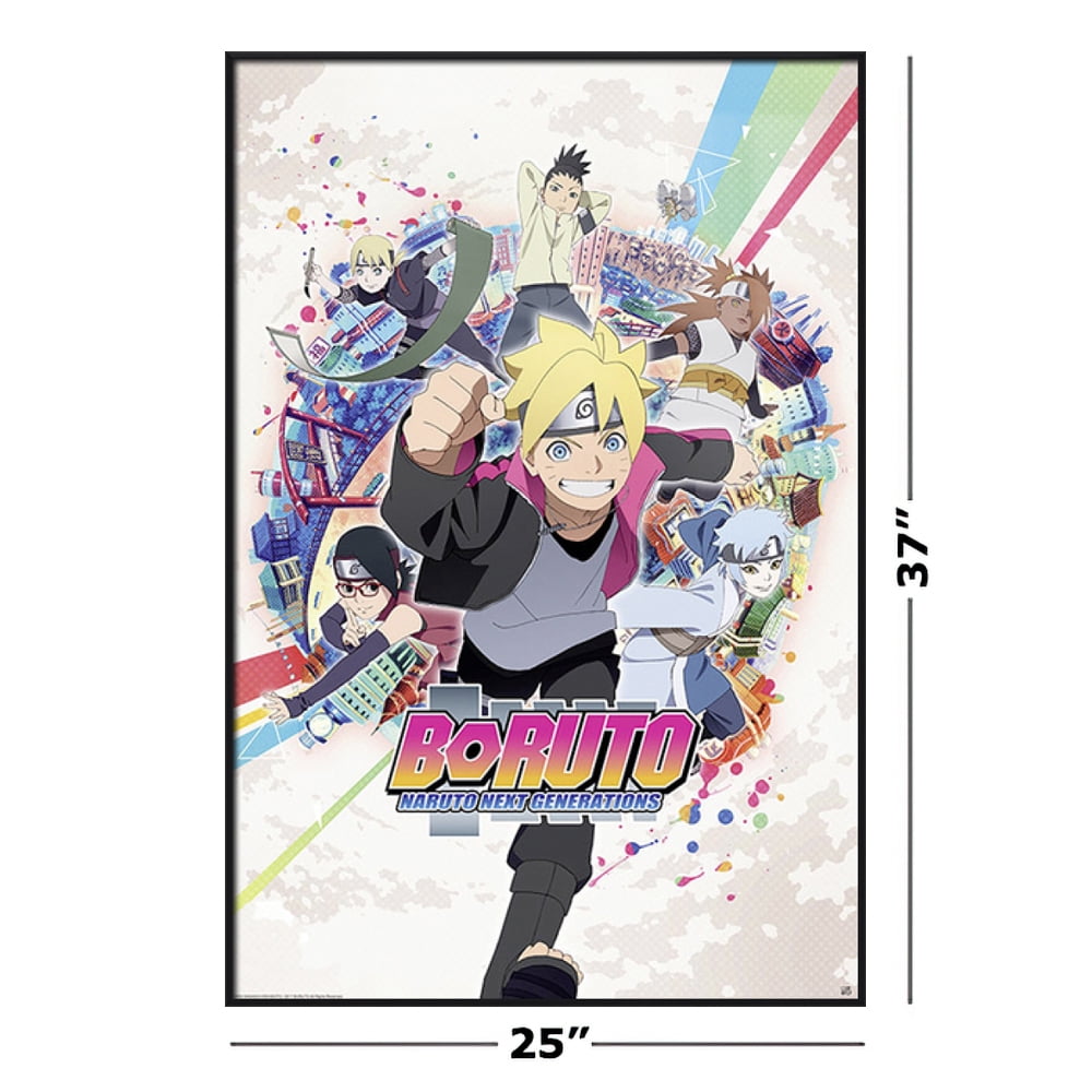 B3861 Naruto BORUTO anime manga Wallscroll Stoffposter 25x35cm