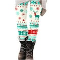 thumbnail image 4 of Dasayo Womens Jeggings Soft Christmas Yoga Stretch Fall High Waist Graphic Leggings Pants for Women Trendy L, 4 of 5