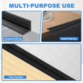 thumbnail image 3 of Protector de esquina Heonay Peel and Stick de 7 cm x 12 m, negro, 3 of 6