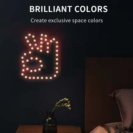 

Linjieee H6054 Bulb The LED Hand Sign USB Colorful Remote Control Emotion Light Gesture Light Indicator Light Thumb Signal