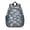 Dinosaur and Speech, variant on Dinosaur and Text Black Pattern Backpack for School, Cute School Bag with Adjustable Shoulder Straps and Padded Back, 15"x11.42"x5.5"