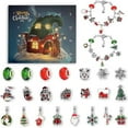 thumbnail image 2 of Christmas Advent Calendar Bracelets Diy Jewelry Making Kit Gift For Kids Teens Women, 2 of 11
