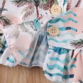 thumbnail image 3 of Honganda Infant Girls Clothing Set, Button Down Variegated Top + Shorts, 3 of 9