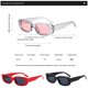 thumbnail image 4 of Nuevas gafas de sol Vintage de moda, gafas de sol cuadradas Retro clásicas para mujer, gafas de sol rectangulares pequeñas de viaje Vintage de marca para mujer, 4 of 5