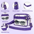 thumbnail image 2 of Gynky Clear Crossbody Bag for Stadium Events, Transparent Purse Bag for Concerts Sports, 2 of 8