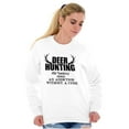 thumbnail image 4 of Deer Hunting Definition Antlers Sweatshirt for Men or Women Brisco Brands M, 4 of 6