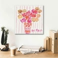 thumbnail image 6 of Epic Graffiti 'Boudoir Blooms' by Kait Roberts, Giclee Canvas Wall Art, 18"x18", 6 of 8